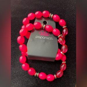 Pink bracelet set